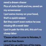 C.J. Wallace Instagram - we put in pain for this sh!t, this ain’t no cheap labor. 🧶