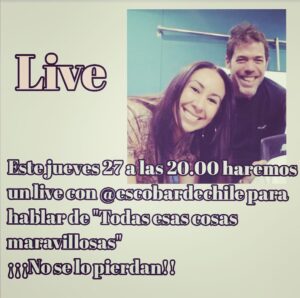 Álvaro Escobar Instagram - Que sea un gran día! Nos vemos en un ratito para hablar con Maribel sobre la vida y todas esas cosas maravillosas!