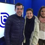 Álvaro Escobar Instagram - Con la maestra Gloria Benavides en el #expresobiobio 👏🏻👏🏻 Se puede ver la entrevista en facebook @tvbiobio Radio Bío Bío