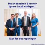 Özz Nûjen Instagram - 🤷🏻‍♂️ Vad den #blåbruna regeringen lovade innan valet och se var vi är nu… Upp till 10 kr lägre pris vid pump. Detta lovade dessa skamlösa och populistiska ledare sina väljare om de höga bensin- och dieselpriserna före valet. Idag - efter snart ett år av blåbrunt Tidö-styre - är priserna på bensin och diesel högre än vad de var för ett år sedan. 🤦🏻‍♂️ Vad säger och tänker deras väljare idag? Hur känner de som röstade på dessa partier idag? Vad hände med bränsleupproret? #svpol #bränsleupproret #bensin #diesel #bränslepriser #ekonomi #populism #rasism #miljö #klimathotet #säkpol