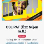 Özz Nûjen Instagram - Slutsålt i #Landskrona 19 sept ❤️ men det finns biljetter kvar till min #standup i #Malmö 20 sept och i #Lund 21 sept på www.oslipat.com 😘 oavsett så ses vi snart ❤️ på @oslipat standupkvällar!