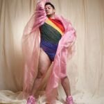 César Doroteo Instagram - ¡Gracias @betovargasmx por estas fotos maravillosas! Me encantó todo. Que siga brillando el #Pride por el amor y la fantasía de vivirnos como somos, plenos y felices. Que muchas voces sigan gritando y celebrando cada año, todos los días. #loveislove #gaypride Body @proteomx Tenis @pink.runway 👟 Mexico City, Mexico