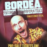 Cătălin Bordea Instagram - 🎫 Biletele pre-sale sunt acum disponibile pe www.rademglumim.ro (link în BIO). 🎥 Pe 8 decembrie ne vedem în toate cinematografele din România cu primul show de stand-up #special din Box Office-ul românesc. . . . #teoriaconspiratiei #specialbordea #bordea #standupcomedyspecial Headline Management