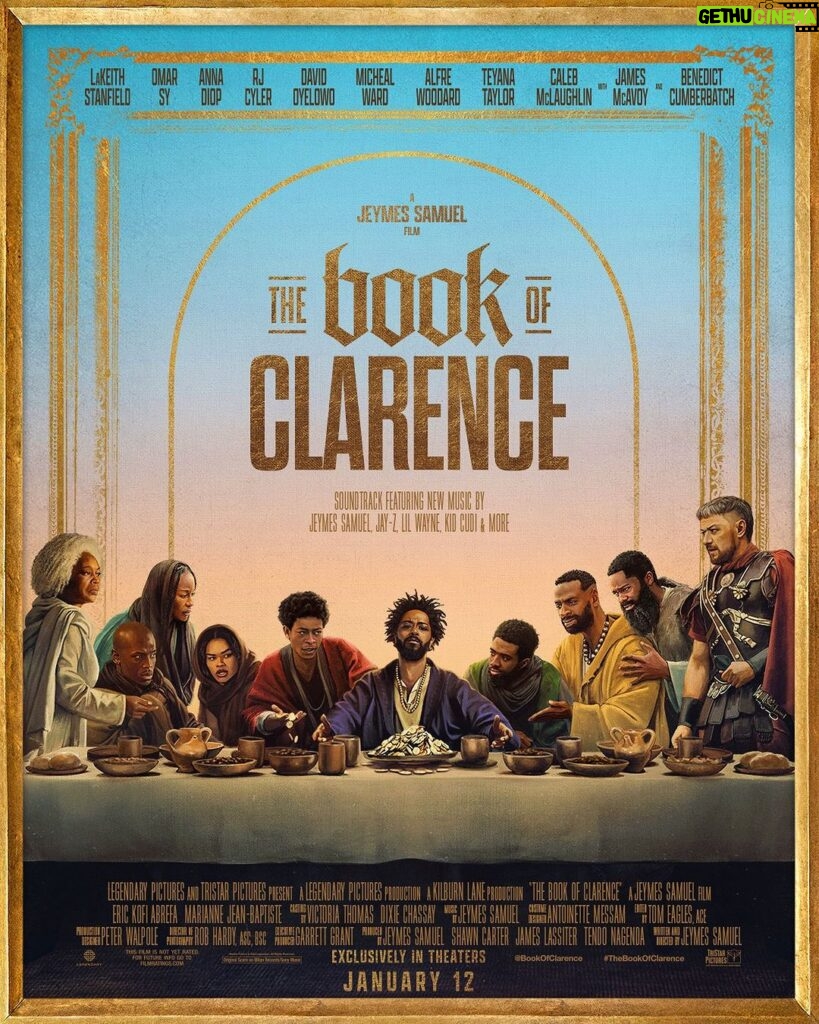 Caleb McLaughlin Instagram - #TheBookOfClarence January 12 in theaters near you 😉