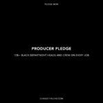 Calmatic Instagram - Proud to join @savanahleaf and hundreds of black filmmakers in taking this pledge so we’re no longer anomalies! Black people represent approximately 15% of the United States and London. CHANGE THE LENS is a pledge to ensure the representation of black filmmakers within the commercial and music video film industry is reflective of the greater population. PRODUCTION COMPANY PLEDGE 15%+ black directors on roster Consult with a head of Diversity & Inclusion TALENT AGENCY PLEDGE 15%+ black talent on roster PRODUCER PLEDGE 15%+ black department heads and crew on every job DIRECTOR PLEDGE 15%+ black department heads and crew on every job DEPARTMENT HEAD PLEDGE 15%+ black crew on every job PLEDGE NOW @ WWW.CHANGETHELENS.COM
