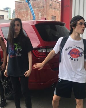 Cameron Boyce Instagram - 🤣🤣🤣 happy belated Sof. I miss this lol. Love you. Also, don’t let Pau shave Joey ever again.