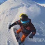 Cameron Kennedy Instagram - Honeymoon shredding in France! Can't beat this view and company! ❤️ #Honeymoon #snowboarding #skiing #Insta360