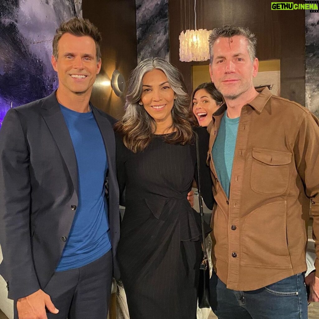 Cameron Mathison Instagram - Today’s the day!!! Vanessa will be acting for her very first time… with me on General Hospital 😮💃🏾🕺🏼 I hope you check it out and show her some love🙏🏼 I have to say… Frank Valentini made the character of Drew a reality for me, and now he has made Vanessa’s dream come true as well. Vanessa has been a GH fan her whole life! When I met her I was Ryan on All My Children and she had no idea who I was… she only watched GH (yes, especially you @jackwagnerofficial 😑). Look at you now @vanessa.mathison ❤️ So thank you Frank, and thank you to every single cast and crew that was so kind to Vanessa on her big day. I love you guys🙏🏼 #dreamscometrue #happywifehappylife #actingdebut #generalhospital #photobomb @kelly_thiebaud 🤣🤣 ABC Studios - General Hospital