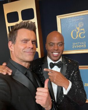 Cameron Mathison Instagram - Congratulations to all the Emmy winners last night!  My General Hospital Family cleaned up, my dear friend Susan Lucci was awarded the Lifetime Achievement Award, my Entertainment Tonight Family won yet another Emmy, and the list goes on.
50 years of The Daytime Emmy’s 🎉🥳🍾
Grateful to be a part of this community for almost 30 of those years!
What a night☺️
#daytimeemmys 
#emmywinner 
#generalhospital