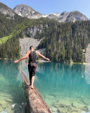 Cameron Mathison Instagram - There’s no Wi-Fi in the forest, but I promise you’ll find a better connection🌲
#nature
#beautifulbc 
#joffreylakesnationalpark