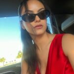 Camila Mendes Instagram - congrats alex and alex!!! a wedding for the ages @al_ty 👰🏻‍♀️🌴♥️
