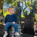 Camilla Arfwedson Instagram - Little darling 🩵 The Grove/LA Farmers Market