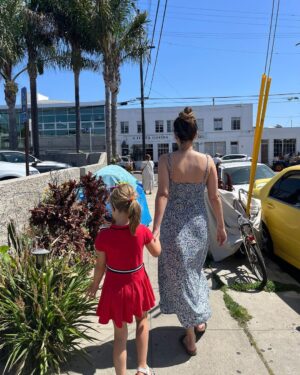 Camilla Arfwedson Instagram - Few things sweeter than your niece always saving a seat for you and reaching for your hand. Love love love ❤️