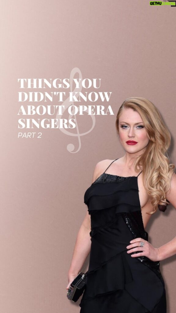 Camilla Kerslake Instagram - It’s Wednesday which means it’s time for some #WednesdayWisdom. Things You Didn’t Know About Being an Opera Singer: Part 2! The reality of being an opera singer is that you have to be comfortable singing in Spanish, Czech, Latin, English, French, Russian, AND German!