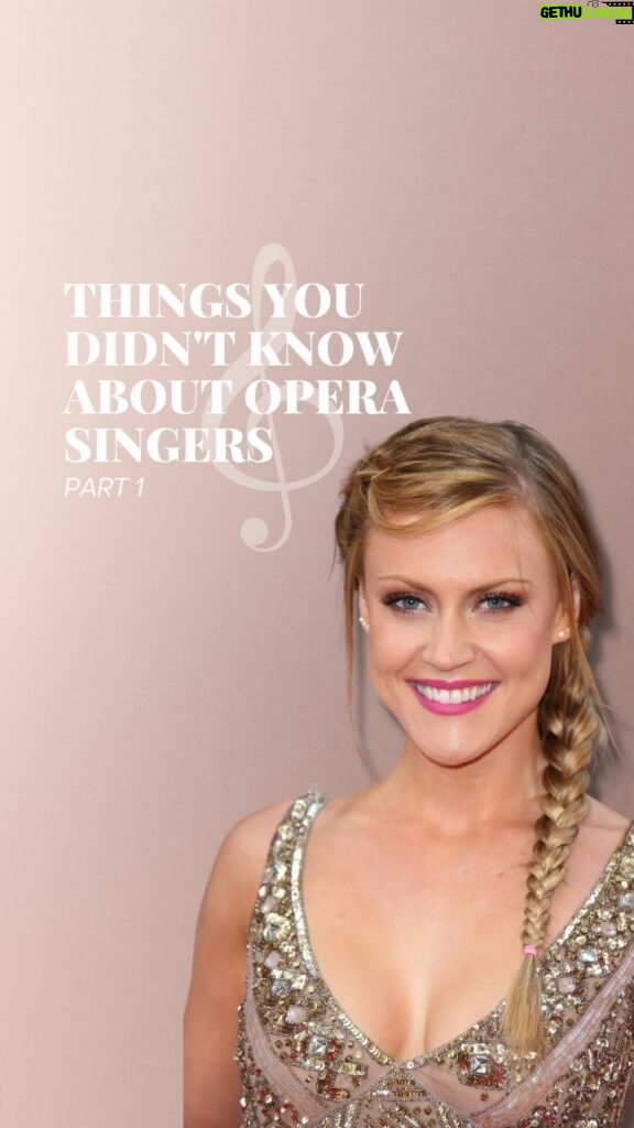 Camilla Kerslake Instagram - Things You Didn’t Know About Being an Opera Singer: Part 1! #DYK studies have shown that opera singers actually live longer than people who don’t sing at all? That’s because as singers, we are improving our 🫁,🫀, and 🧠. So, start singing!