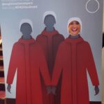 Camilla Kerslake Instagram - #HandmaidsTale show 2 let's goooooo @englishnationalopera #enohandmaid London Coliseum