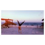 Cara Theobold Instagram - #TBT Not to take away from how much I love doing yoga classes online from my bedroom floor now (thank you @3tribesldn!) but I wouldn’t mind being back on this roof by the sea in Mexico instead... @steffywhiteyoga @hana_walker_brown @sileasmacinnes Tulum, Mexico