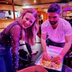 Cara Theobold Instagram - God I had a good birthday! ❤️🎳 Thank you to my spectacular friends for bringing their A game and to @samgswann for making all my cookie birthday cake dreams come true. No joke wanted one of them my entire life. Birthdaaaaaayyyyyyyyyyyy ✨✨✨✨✨✨✨✨