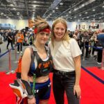 Cara Theobold Instagram – Me & Tracer & some really awesome Tracer cosplayers (& an Emily!)
Thanks everyone for coming down to Comicon this weekend 😘⚡️

@mcmcomiccon #overwatch #tracer