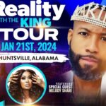 Carlos King Instagram - 🎉SOLD OUT🎉 BayBEE my FIRST live show for my Reality with the King podcast tour is sold out. Thank you God, I’m so blessed and grateful. Thank you @melodysholt for she and I are gonna give y’all a SHOW and we talking about it ALLLL honey! More tour dates and announcements to come. Thank you Reigndrops and Melometers!! #realitywiththeking #lamh