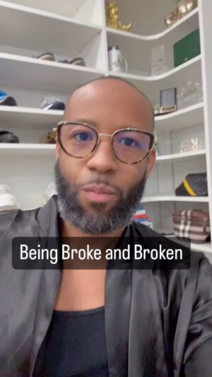 Carlos King Instagram - Being Broke and Broken. Allow God to do a work in you. #HappySunday 🙏🏽♥️