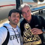 Carlos Sainz Jr. Instagram - Bringing it home 🐐 @carlossainzoficial - @vistajet @thomasflohrvista