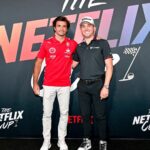 Carlos Sainz Jr. Instagram – Champions of the first-ever @Netflix Cup! ⛳️🏆
Couldn’t have asked for a better partner 💪🏻 @justinthomas34 Las Vegas, Nevada