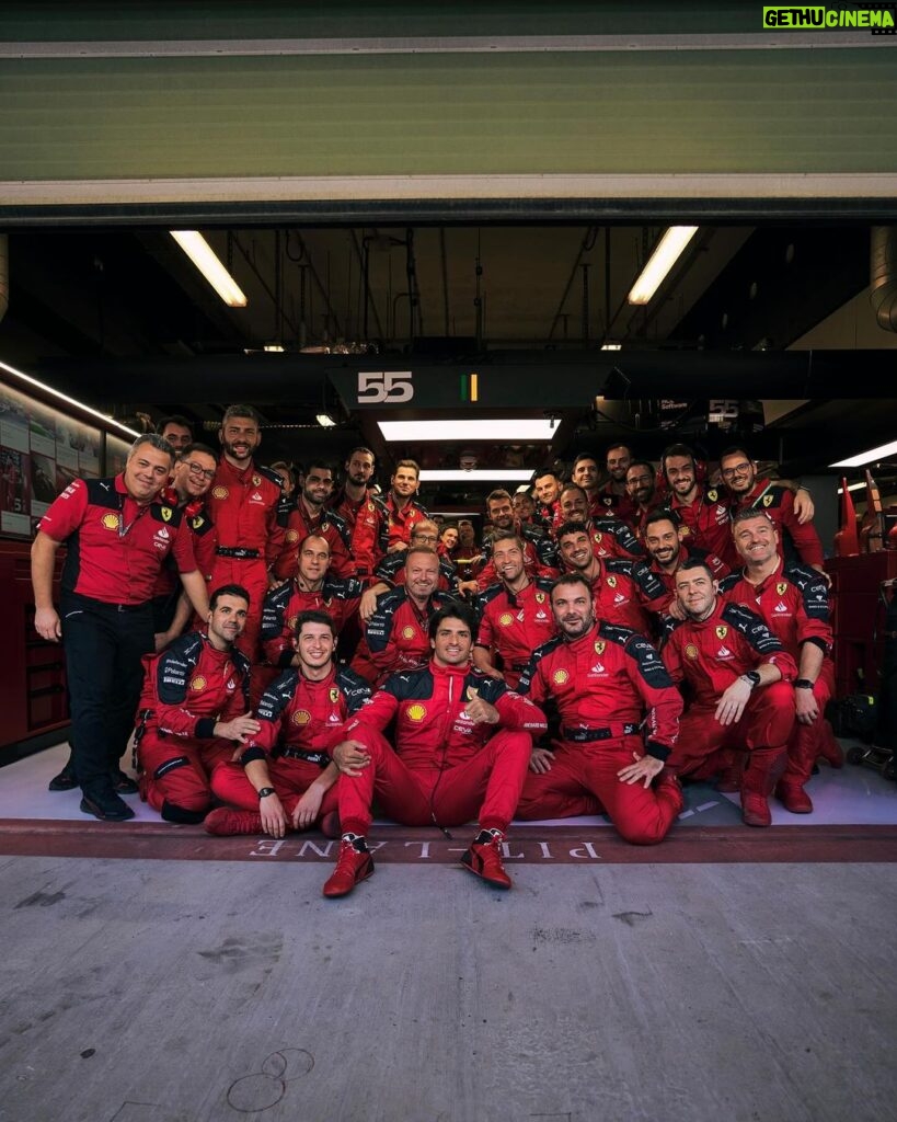 Carlos Sainz Jr. Instagram - Another season done! Massive thank you to everyone at @scuderiaferrari. We are still not where we want to be but everyone at the track and back at Maranello have pushed like crazy and I’m very proud of our team! Let’s keep it up! 2024 is around the corner! 🚀