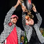 Carlos Sainz Jr. Instagram – Champions of the first-ever @Netflix Cup! ⛳️🏆
Couldn’t have asked for a better partner 💪🏻 @justinthomas34 Las Vegas, Nevada