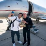 Carlos Sainz Jr. Instagram - Bringing it home 🐐 @carlossainzoficial - @vistajet @thomasflohrvista