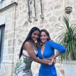 Carmen Villalobos Instagram - Bailando merengue típico en Quisqueya la bella con la bomba típica y esta mamacita dominicana @genesiscamilas 🔥🔥🔥🔥 Pura sabrosura !!! #dominicana y #colombia Zona Colonial, Santo Domingo, Republica Dominicana