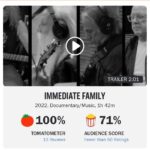 Carole King Instagram - Thrilled for @immediatefamilyfilm! 100% on Rotten Tomatoes 🍅 If you weren’t able to see the Immediate Family Film in theaters this week, it is now available on streaming platforms! You will love it.