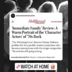 Carole King Instagram - Thrilled for @immediatefamilyfilm! 100% on Rotten Tomatoes 🍅 If you weren’t able to see the Immediate Family Film in theaters this week, it is now available on streaming platforms! You will love it.