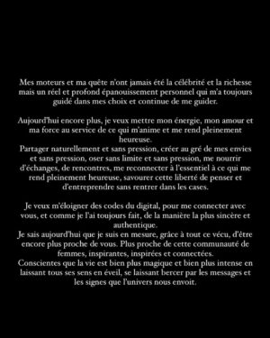 Caroline Receveur Instagram - End of this chapter 📖💫🫶🏼