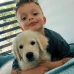 Caroline Receveur Instagram - My boys! 🥹 Welcome home Yashutuyashu 🐶🦴🥷🤍