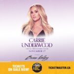 Carrie Underwood Instagram - Come join us next Friday, November 17 for the @greycupfestival in Hamilton, Ontario Canada! 🇨🇦 *link in bio