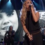 Carrie Underwood Instagram - #Repost @rockhall ・・・ @carrieunderwood put her own spin on this beautiful rendition of “Different Drum” in honor of @lindaronstadtmusic’s 2014 Induction. Watch Carrie return to perform and celebrate as 2023 Inductees receive Music’s Highest Honor, Friday 11/3 at 8p ET @disneyplus.