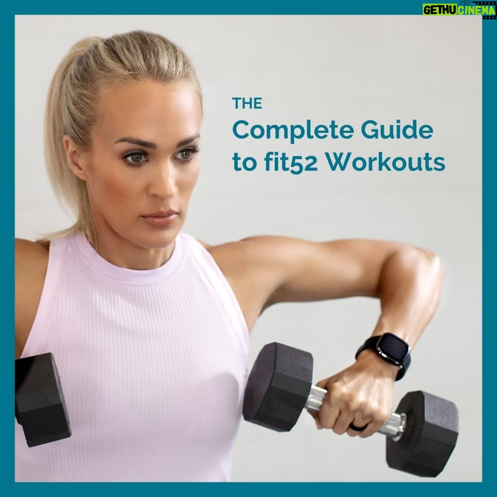 Carrie Underwood Instagram - #Repost @fit52 ・・・ Whether you’re new to fit52 or just need a refresher, consider this your go-to guide for working out with us! Here’s a crash course on how our workouts work… All workouts start with a virtual deck of playing cards, and each card reveals an exercise with a number of reps. Card suits represent different target areas: ♠ = Cardio ♣ = Core ❤ = Lower Body ♦ = Upper Body Choose the area you want to focus on and the duration that works for your schedule (our workouts range from 5-60 minutes). Then, get ready to sweat! 💪💦 #fit52 #FitnessApp #FitnessGoals #FitnessMotivation #WorkoutFromHome #WorkoutFromAnywhere