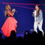 Carrie Underwood Instagram - Last night sure was a fun one at @resortsworldlv !!! Such a great crowd! Let’s go for round 2 tonight! #Vegas #Reflection 📸: @jeffjohnsonimages