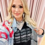 Carrie Underwood Instagram - Join me in supporting the kids @stjude fighting cancer and get your shirt at MusicGives.org #ThisShirtSavesLives