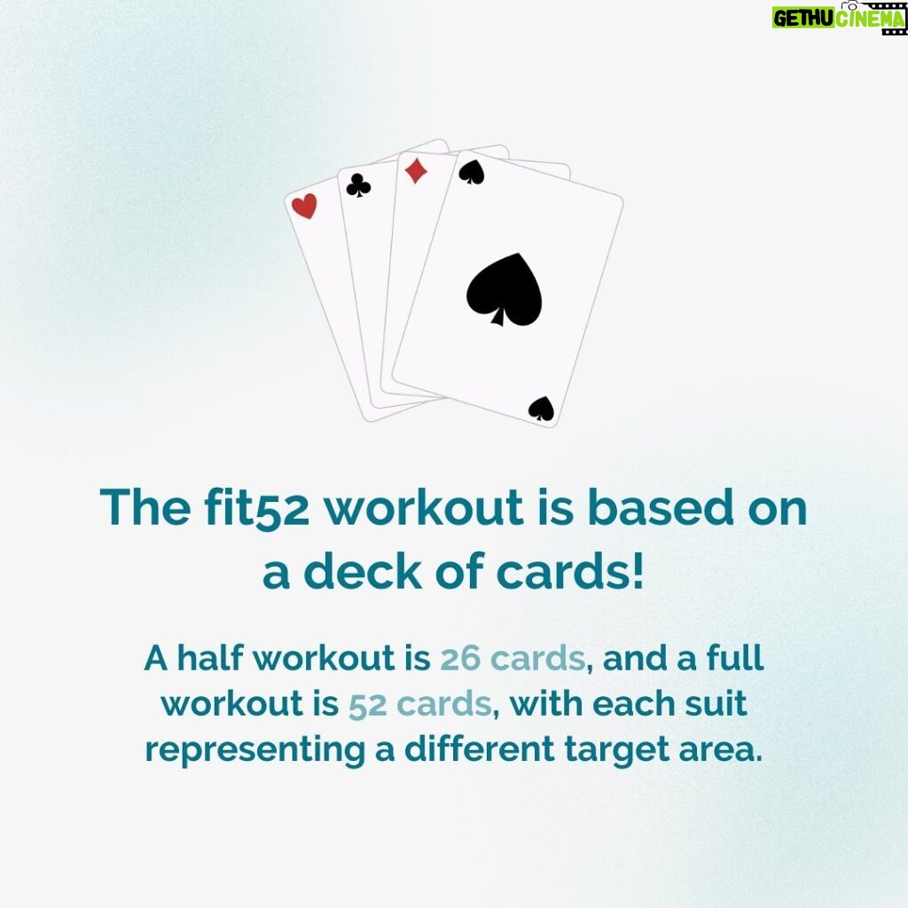 Carrie Underwood Instagram - #Repost @fit52 ・・・ So, what is the ‘52’ in fit52 all about? 👀   We design our workouts to be approachable and achievable, so you can build a fitness routine that sticks. Our method is inspired by a deck of cards and the ‘52’ in fit52 also doubles as a reminder to do what is good for you, almost all the time over the course of the 52 weeks in the year!