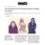 Carson Meyer Instagram - Thank you so much @jennybefine & @wwd for including me in this piece. What a honor to be featured alongside such incredible women and brands. ✨ photo by @maddiecordoba
