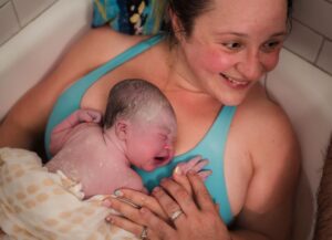 Carson Meyer Instagram - Homebirth VBAC Story ✨Three years ago @anasiya7 reached out to me about being her doula. She was birthing in a hospital and felt passionately about having an unmedicated birth. When her labor began she rode every surge with strength and determination. At 9cm after laboring unmedicated for 24 hours her son had his own plans on his entrance into the world. With fetal heart rate concerns and a swollen cervix a cesarian birth became the best option for him but not an easy one for her. 

Years later when @anasiya7 called me to tell me she was having another baby she knew that this time she wanted to birth at home with the care of a midwife. When her due date rolled around, labor began that evening. She rushed home from the movie theater and called me and @lamidwifeabby. Things were moving fast, she was already pushing. While we raced over to her, her midwife Abby was on FaceTime coaching her husband on how to catch the baby if we weren’t able to make it in time. Fortunately we did! We asked her if she wanted to get into the tub as she had once envisioned. Shortly after she got into the warm bath water her beautiful Elinor was born (on the birthday of her grandmother). 

What an honor to get to document and hold the hand of such a strong women through her births both in the OR and the bathtub! Both wildly beautiful and rich with courage. 

This year has been so special for me as a doula getting to work with the same mamas a second time. Such a powerful reminder that no two births are ever the same (even with the same person). No two babies are ever the same which is why birth dances to the beat of its own drum. Like life itself, birth is mysterious and without a formula. It is wild.