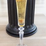 Casey Patterson Instagram - The Most Welcoming Cocktail of them all... The Moonwalk created by The American Bar at The Savoy in London, home of my misspent youth. Crafted to commemorate the first Moonwalk in 1969. The Moonwalk was sent to the astronauts to toast their return to earth. 🥂 Vintage Dom Perignon ~ Grand Mariner ~ Grapefruit Bitters ~ Orange Flower Water ~ Sugar Cube @nileevans @pamwiz 💋🍂🥂#cocktails @domperignonofficial