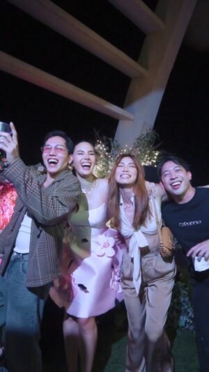 Catriona Gray Instagram - Huhu the best way to ring in my 30s 🥹 surrounded by people I love. 💗

Thank you to everyone who made this all come together ❤️ Special shout out to @lizalvarez.ph @jellyeugenio @charissetinionp @christineongte for making this all come together and to everyone came out to celebrate! Also to my love @samuelmilby I love you 🥰

#CatrionaAsASweetGirl
Event Coordinator @cotevents 
Venue & Food @zloungedining.co
Charcuterie @charcuterieboxmnl 
Bar @manilacraft
Photo and Video @niceprintphoto 
E invites @printdivas 
Styling @gideonhermosa @houseofhermosaph
Host @kevinlapena 
DJ @rammybitong 
Band @3rdavenuemusic
Cake @honeyglazecakes 

Glam @jellyeugenio @paulnebres
Outfit @ulyssescaragayanofficials Styled by @justine.aliman19 @styledbypatrickhenry