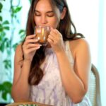Catriona Gray Instagram - Who ever said we can't indulge everyday with an affordable and great-tasting coffee? With my cup of Great Taste Supreme, I reward myself with the exciting flavor of Black Forest Latte with mallow toppings after a busy day. 💜 Just add hot water, and feel good with every sip! #GreatTasteSupreme #YourEverydayReward