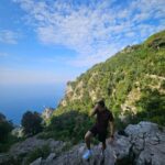 Catriona Gray Instagram - Conquered the Path of the God's with my adventure buddy! @samuelmilby ⛰️ in my @nike 💫 Not for the faint of heart, but the views are incredible 🤩 Path of the Gods, Amalfi Coast