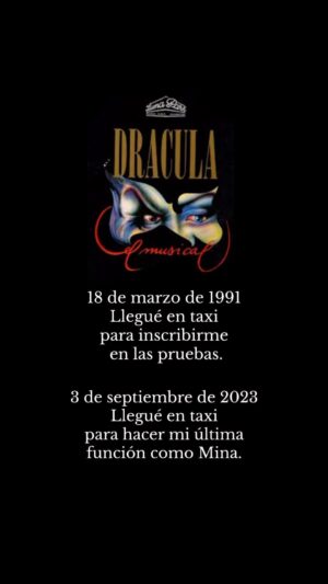 Cecilia Milone Instagram - DRÁCULA, EL LUNA PARK, MINA Y YO.
Fin. ❤️
