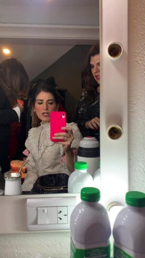 Cecilia Milone Instagram - En vivo desde el Luna Park 32 años de aquella noche de aquel estreno…#drácula32años