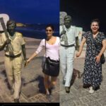 Cecilia Milone Instagram - Jobim Acá estamos Y era de Dios y Dios sabe porqué @ceciliamilone Arpoador, Rio de Janeiro